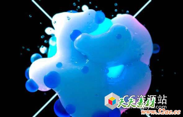 使用X-Particles粒子创建抽象物体渲染C4D教程 SkillShare – Creating an Abstract Render Using X-Particles in Cinema 4D-天天素材网