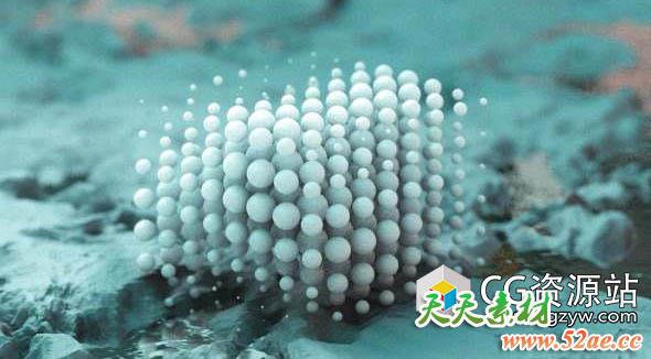 在Cinema 4D中创建微观创意小球场景教程 SkillShare – Creating A Microscopic Still Life In Cinema 4D-天天素材网