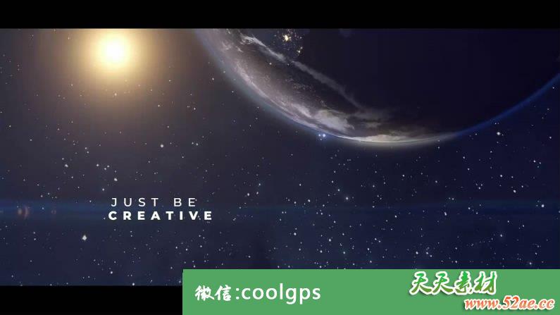 震撼星空颁奖预告宣传片专用PR视频模板下载-天天素材网