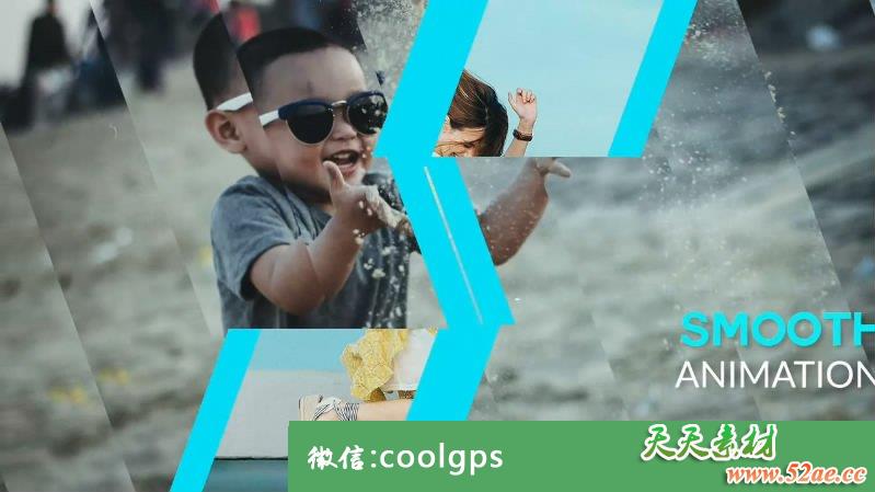 夏日开场电子相册PR模板下载 Summer Opener-天天素材网