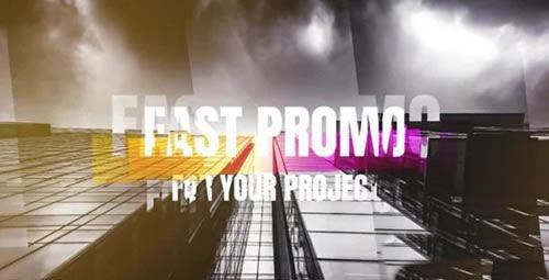 快速推广宣传介绍PR模板下载 Fast Promo-天天素材网