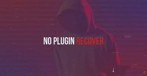 失真LOGO标志开场动画Glitch Logo Opener-天天素材网