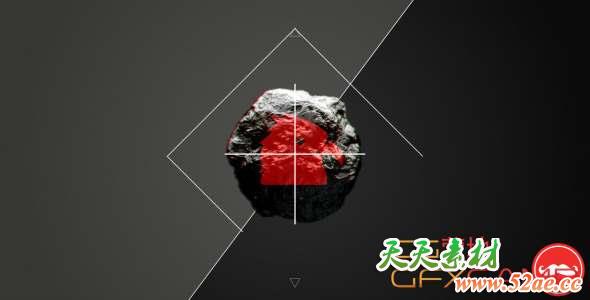 AE模板-个性化球体Logo动画 Dubstep Logo Reveal-天天素材网