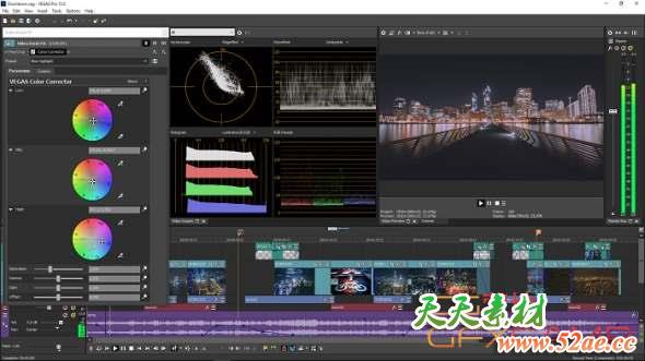 视频剪辑软件 MAGIX Vegas Pro 16.0.0.248 Win破解版-天天素材网