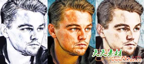 PS图片转手绘插件 Redfield Sketch Master 2018 v18.12 Win破解版-天天素材网