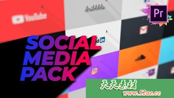 PR模板下载 Premiere Pro平板社交媒体包| Mogrt-天天素材网