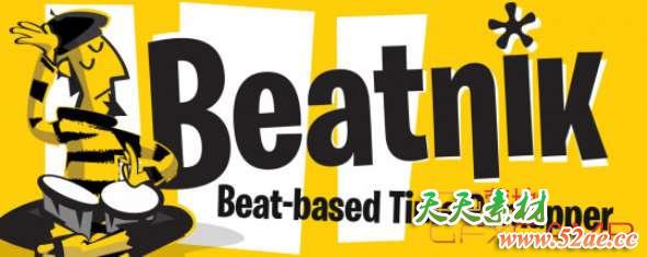音乐节奏时间重置分布AE脚本 Aescripts Beatnik v1.00 + 使用教程-天天素材网