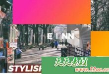 PR模板 时尚现代幻灯片 - Premiere Pro模板-天天素材网