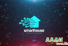 AE模板-科技感数字粒子Logo动画 Digital Alliance-天天素材网