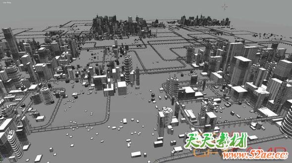 城市建筑楼房生成插件 Gumroad – SceneCity v1.8.1 For Blender 2.82 – 2.83-天天素材网