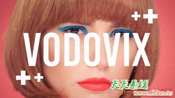 AE模板-时尚视频文字宣传片头 New Fashion Opener-天天素材网