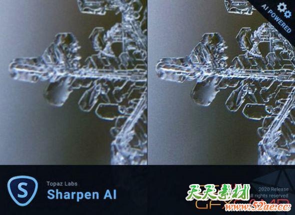 图片智能蜕化插件 Topaz Sharpen AI v2.1.1 Win/Mac破解版-天天素材网