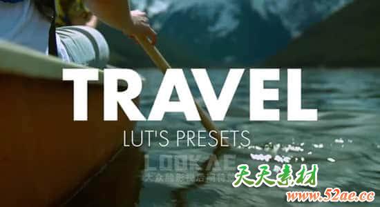 10组户外旅行专用LUTS调色预设 Travel LUTS (FCPX/PR/PS/AE/达芬奇/OFX)-天天素材网