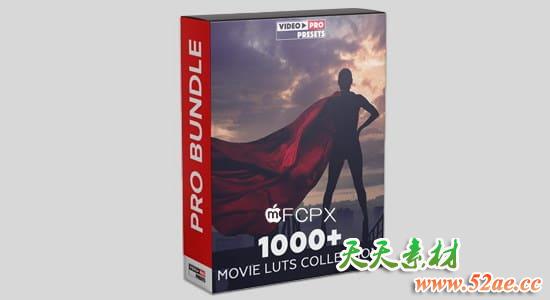 1000种模仿好莱坞电影大片LUTS调色预设豪华合集包 1000+ MOVIE LUTS COLLECTION [2020]-天天素材网