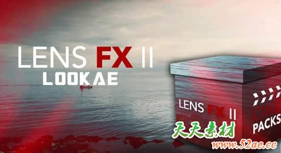 35个高质感独特镜头彩色反射耀斑炫光特效动画4K视频素材 CinePacks Lens FX 2-天天素材网