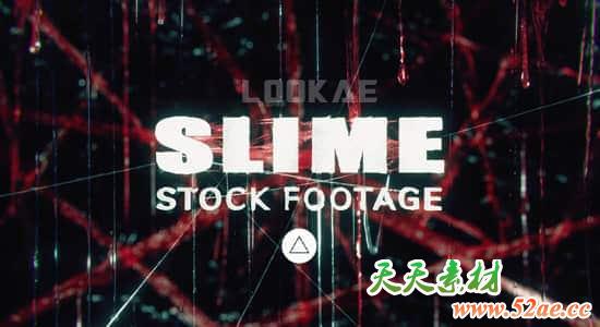 视频素材-78组高质量科幻恐怖黏液流体特效合成4K视频素材-天天素材网