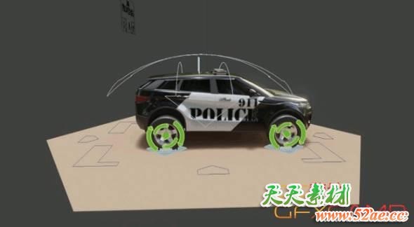 Blender汽车绑定插件  Blender Market – Car-Rig Pro“Blender Kit”v.0 For Blender 2.8+-天天素材网