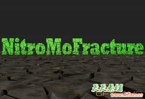 C4D动力学破碎插件 Nitro4D NitroMoFracture v1.06 For Cinema 4D R18-R23 Win/Mac破解版 + 使用教程-天天素材网
