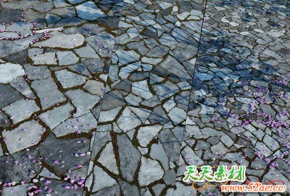 C4D平铺纹理贴图着色器插件 QTilePro Surface Engine v1.5 For Cinema 4D R18-R23 Win破解版+场景工程预设-天天素材网