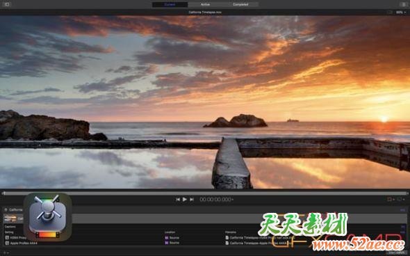 Apple Compressor v4.5.1 中文/英文/多语言破解版-天天素材网