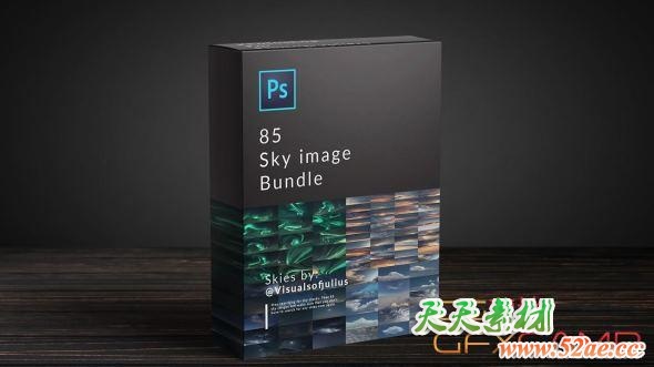 85张天空图片素材 Visual Of Jelius Sky Bundle-天天素材网