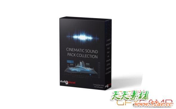 205组大气电影气氛渲染转场背景音效 Studio Planet – Cinematic Sound Pack Collection-天天素材网