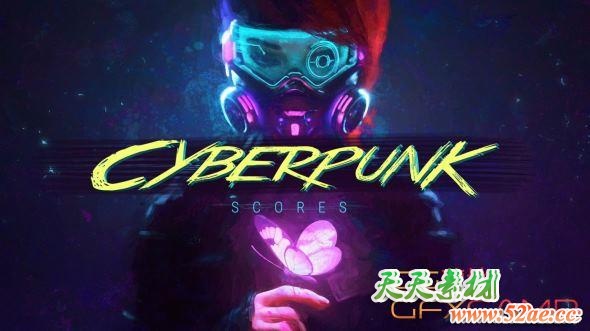 赛博朋克科幻背景音乐 Triune Digital – Cyberpunk Scores-天天素材网