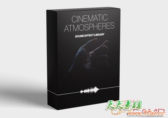 45首深沉丰富电影背景气氛环境音乐 FCPXFullAccess – Cinematic Atmospheres SFX Library-天天素材网
