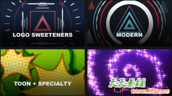 图形卡通手绘箭头元素动画4K视频素材 ProductionCrate –  Elements & Accents-天天素材网