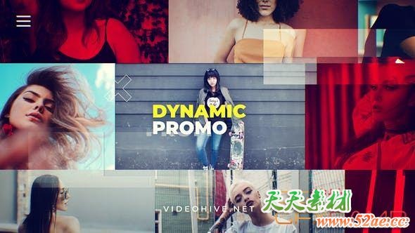 AE模板-时尚图片展示片头 Urban Fashion Dynamic Promo-天天素材网