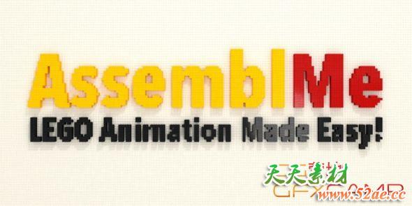 Blender乐高模型动画插件 Assemblme v1.6.0 For Blender 2.79+-天天素材网