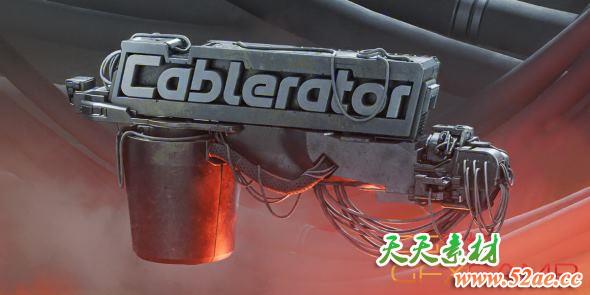 Blender电线电缆制作插件 Cablerator 1.3.0 For Blender 2.8+-天天素材网