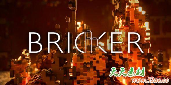 Blender乐高三维砖块模拟插件 Bricker v2.5.0 – Photoreal Lego Sculptures & Simulations For Blender 2.79+-天天素材网