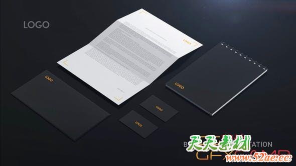 FCPX插件-商标品牌包装展示动画 Branding Presentation-天天素材网