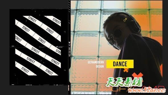 FCPX模板-街头视频包装宣传片头 Street Urban Opener-天天素材网