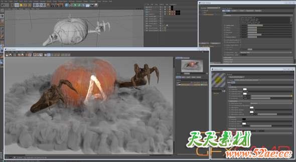 C4D阿诺德渲染器 SolidAngle C4DtoA 3.3.9 R21/R22/R23/R24/R25 Win/Mac替换破解版-天天素材网