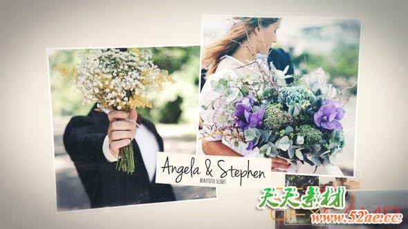 AE模板+PR预设-美好回忆照片相册展示片头 Beautiful Memories Slides-天天素材网