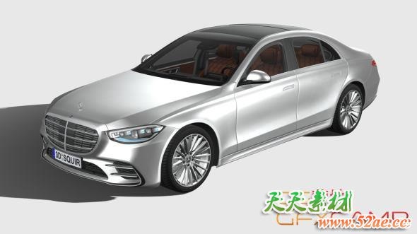 奔驰汽车3D模型 Mercedes Benz Car 3D Models Collection 2019-2022-天天素材网