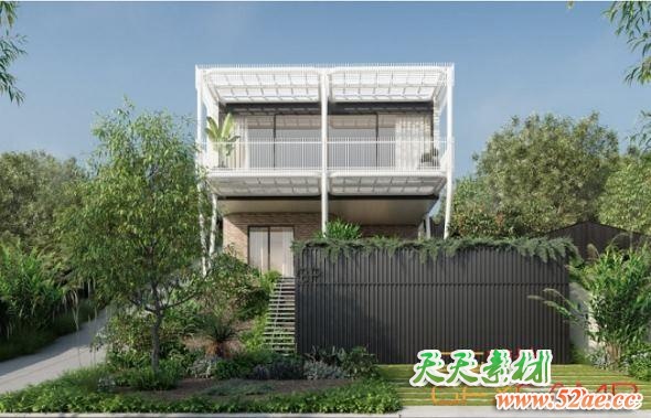 花园植物3D模型 Globe Plants – Bundle 09 – Garden Plants 03 (3DS MAX格式)-天天素材网