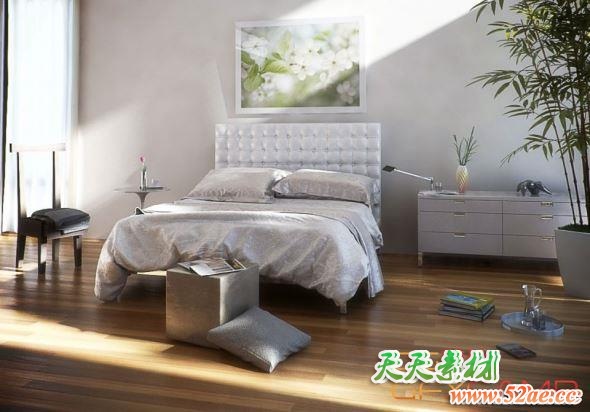 床3D模型 Evermotion – Archmodels Vol.123 (3DS MAX格式)-天天素材网