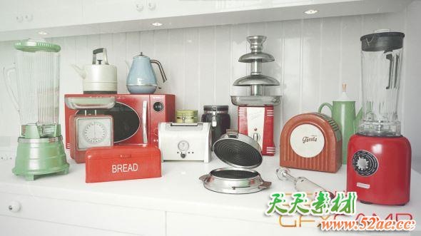 厨房电器工具3D模型 Evermotion – Archmodels Vol.143 (3DS MAX格式)-天天素材网