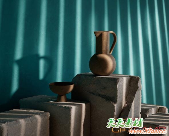 GSG灰猩猩光线投影贴图素材 Greyscalegorilla – Light Gobos-天天素材网