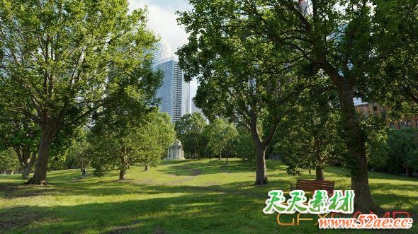 植物树木树干3D模型 Evermotion – Archmodels Vol.255 (3DS MAX格式)-天天素材网