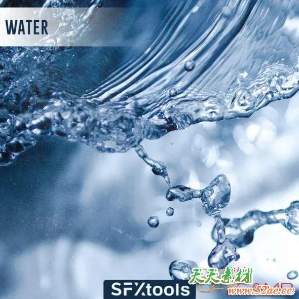 水流水滴无损音效素材 SFXTools – Water-天天素材网