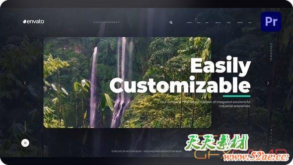 PR预设-旅游照片视频包装片头 Travel Slideshow For Premiere Pro-天天素材网