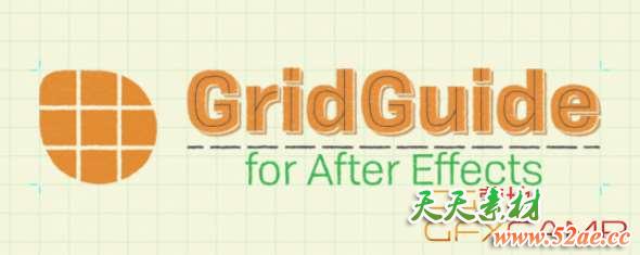 参考线控制AE脚本 Aescripts GridGuide V1.1.006 + 使用教程-天天素材网