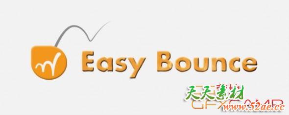 AE物体弹跳小球动画脚本 Aescripts Easy Bounce Pro V1.0.001 + 使用教程-天天素材网