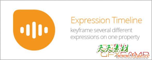 AE同属性多表达式控制脚本 Aescripts Expression Timeline V2.1.002 + 使用教程-天天素材网
