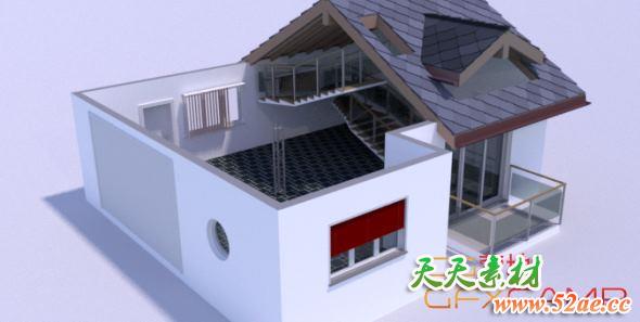 Blender室内建筑建模插件 Archipack v2.4.0 For Blender 2.8+-天天素材网