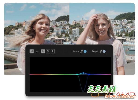 AE/PR视频调色匹配插件 Rubber Monkey CineMatch V1.12b for After Effects and Premiere Pro Win破解版-天天素材网